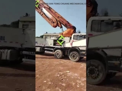 2014 Zoomlion Heavy Industries 56m Scania şasi ikinci el beton pompası kamyonu