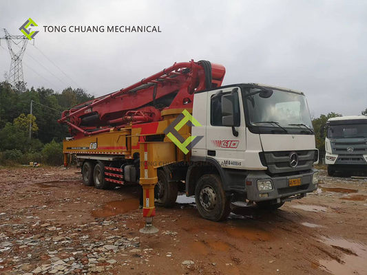 2016 Yılında Sany Heavy Industry Mercedes-Benz 2. El Beton Pompa Kamyonu 62 Metre