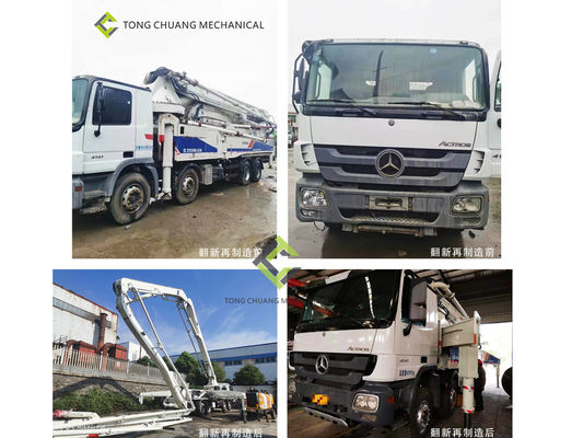 satın al Mercedes-Benz Şasi 8×4 ile Zoomlion Kullanılmış Beton Pompası Kamyonunu Yeniden Üretmek online manufacture