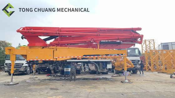 satın al Hidrolik Pompa Sistemli SANY 46m Beton Pompası Kamyon Bomu online manufacture