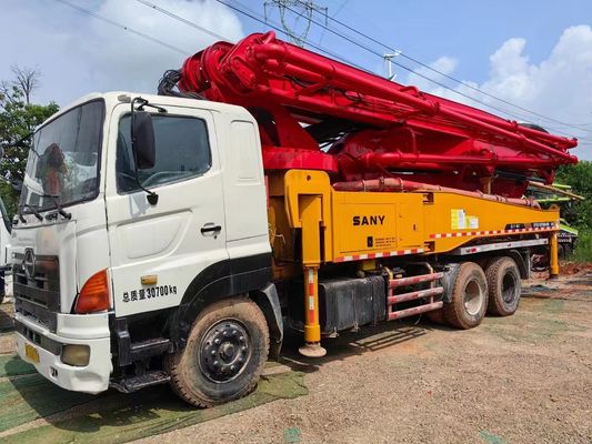 satın al 2012 yılında Sany HINO Şasi 46 Metre Beton Pompa Kamyonu 5 Silindir ve 5 direği online manufacture