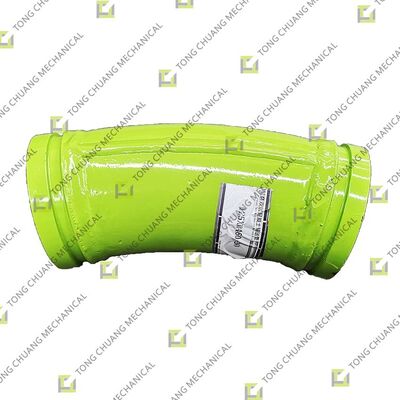 satın al 125*R460-30 double-layer elbow pipe，dual-layer elbow pipe，double-layered wear-resistant elbow，two-layer composite elbow，double-walled elbow pipe，dual-layer protective elbow online manufacture