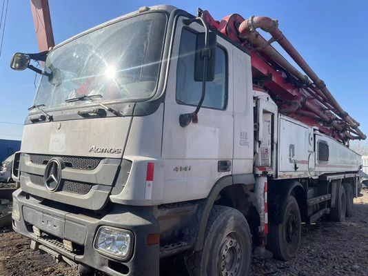 BENZ Şasi 8×4 ile ikinci el Beton Pompası Putzmeister 56-5 metre