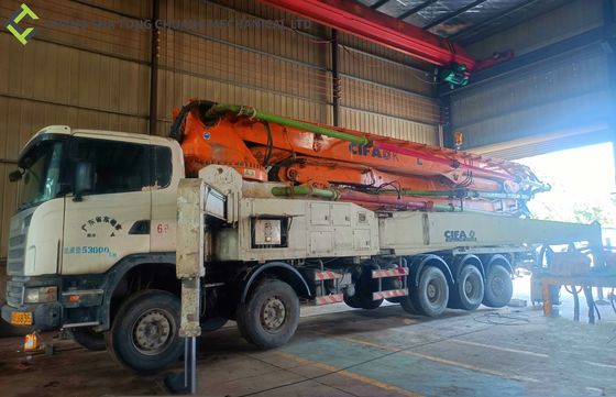 CIFA 58m Scania Şasi Kullanılmış Beton Bomlu Pompa Kamyonu