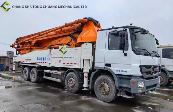 Zoomlion Heavy Industries 2. El Beton Pompa Kamyonu Yeniden Üretildi 52m