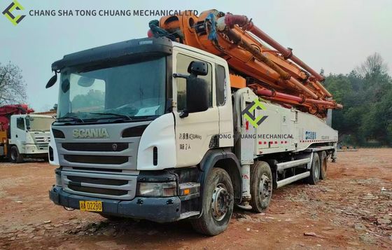 2014 Zoomlion Heavy Industries 56m Scania Şasi İkinci El Beton Pompası Kamyonu