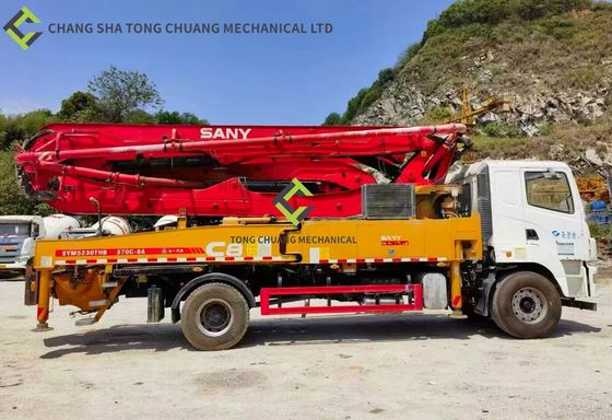 Sany Ağır Sanayi Beton Pompası Kamyonu 37m SYM5230THB 370C-8A 2020 Yılında