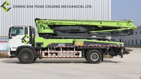 Sinotruk Howo Şasi Beton Pompası Kamyonu 38 Metre