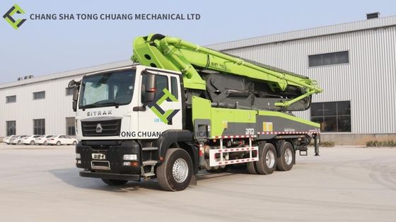 3 Köprü Beton Pompası Kamyonu 52 Metre RZ Kol Çerçeve Katlama Modu