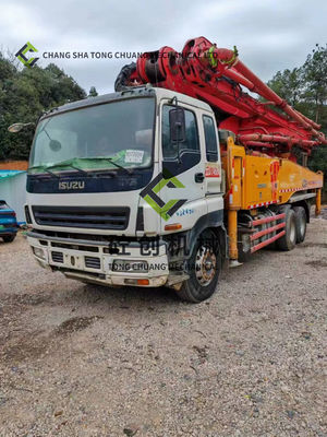 49 metrelik kullanılmış beton pompası 8x4 3 eksen
