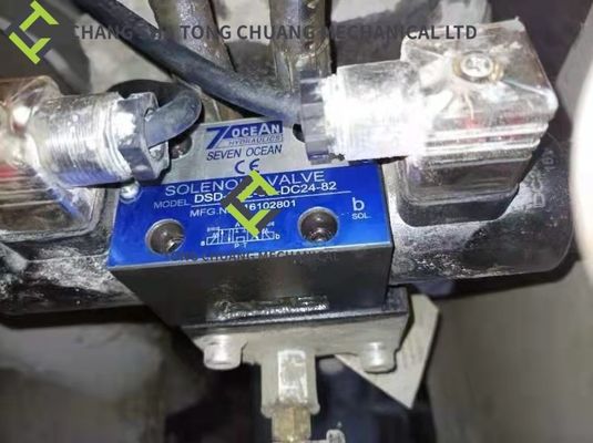 Sany ve Zoomlion Beton Pompası Hidrolik Pompa için Elektromanyetik Yönlü Valf 1010303406 İstasyonlar