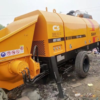 2018 Sany Ağır Sanayi HBT100C-1818D Kullanılmış Beton Rel Pompası