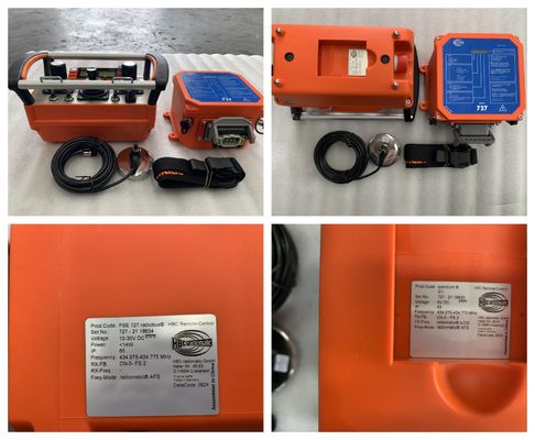 Prod.Code Fse 727 Radiobus Hbc 727 Kablosuz uzaktan kumanda Ser.No. 727-21 18634 Beton pompa kamyonları için yedek parçalar