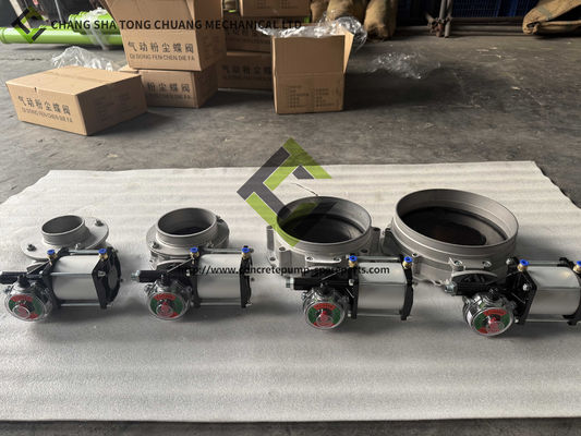 Karıştırma İstasyonu için Tek Flanslı Pnömatik Kelebek Valfi V1FS300GBN+CP101+MIC23